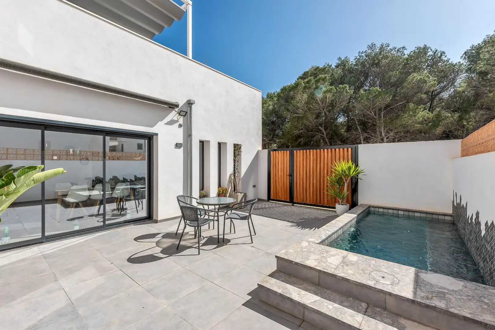 Terrassa de Casa o xalet en venda en Santa Margalida amb Aire condicionat, Jardí privat i Piscina