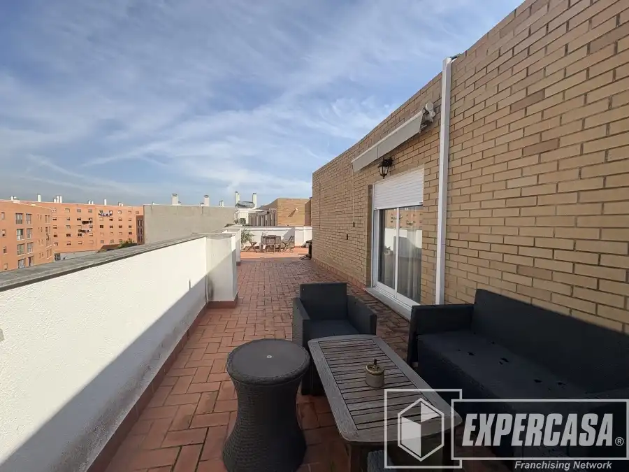Terrace of Attic for sale in Castellón de la Plana / Castelló de la Plana  with Air Conditioner, Terrace and Storage room