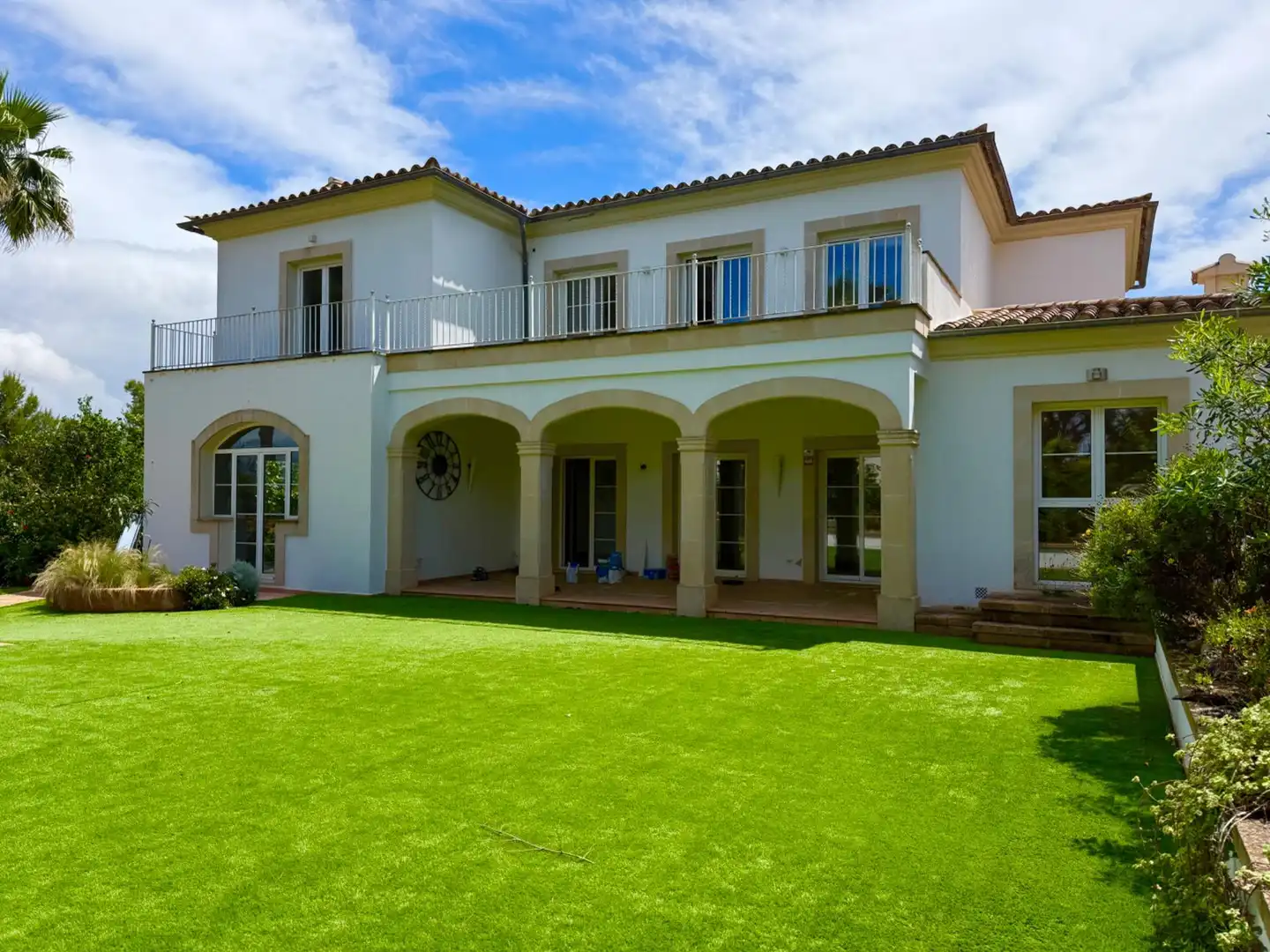 Exterior view of Houses for sale in Calvià  with Air Conditioner, Terrace and Swimming Pool