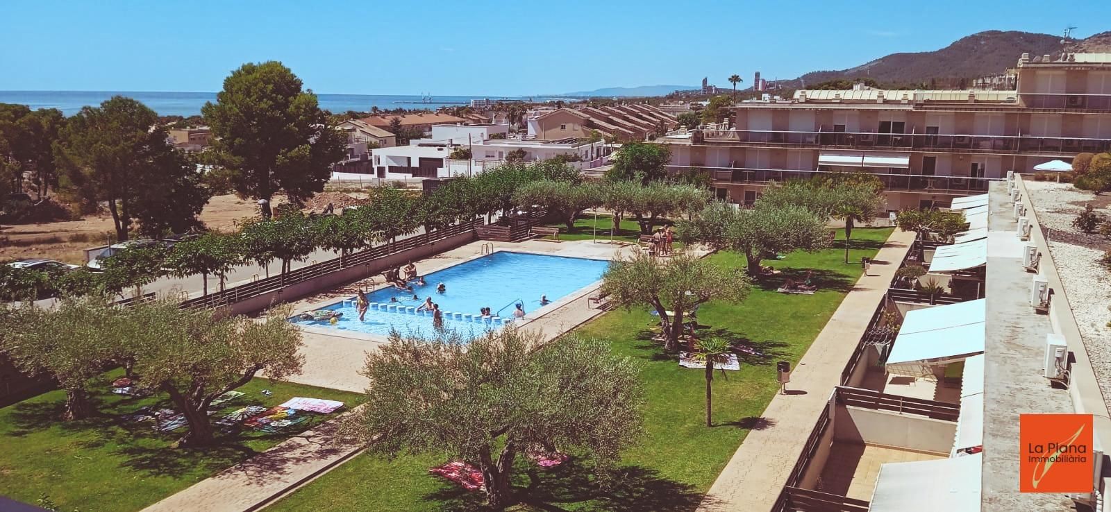 Swimming pool of Apartment for sale in Alcanar  with Air Conditioner, Heating and Private garden