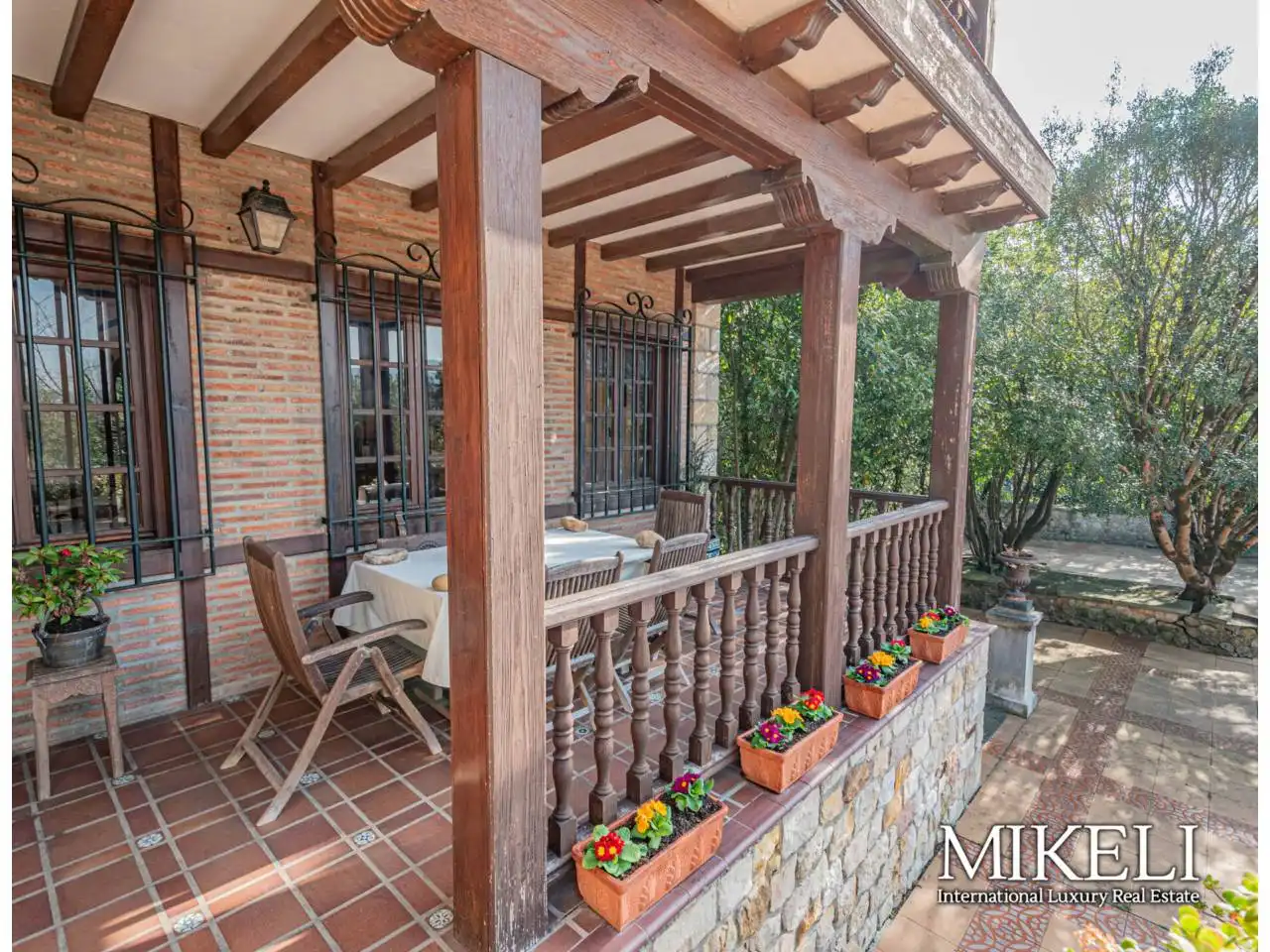 Terrassa de Casa o xalet en venda en Piélagos amb Calefacció, Jardí privat i Terrassa