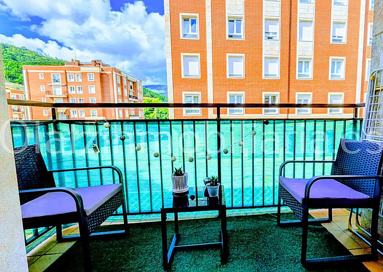 Balcony of Flat for sale in Amorebieta-Etxano  with Heating, Balcony and Community pool