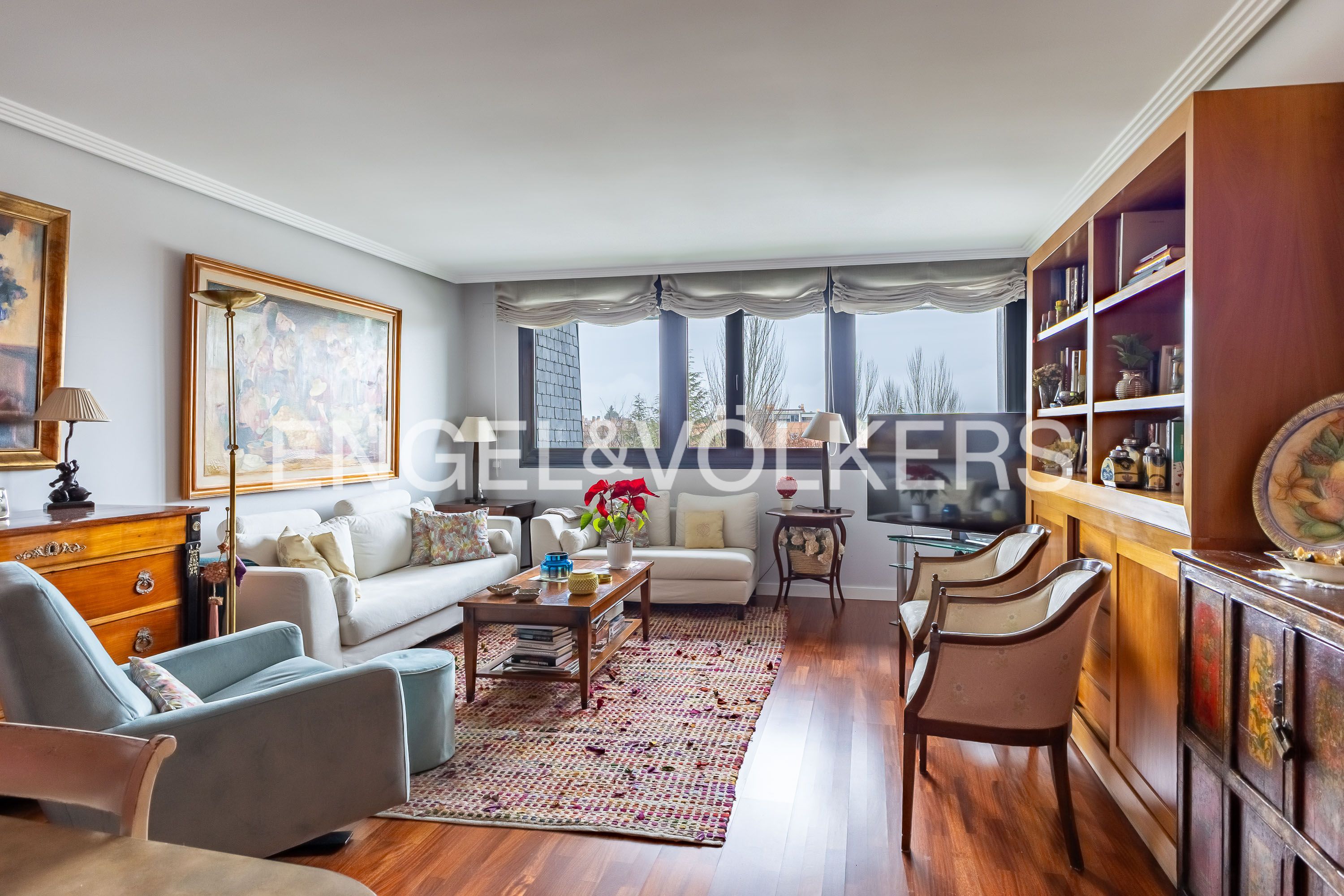 Sala d'estar de Apartament en venda en  Madrid Capital amb Aire condicionat, Calefacció i Traster