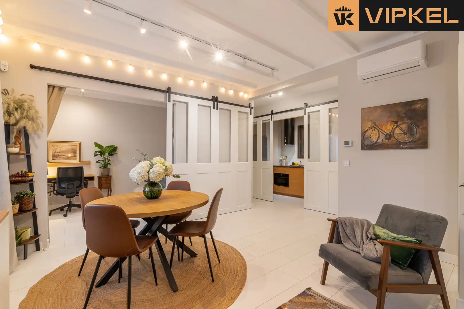 Living room of Flat for sale in Barcelona  with Air Conditioner, Heating and Furnished