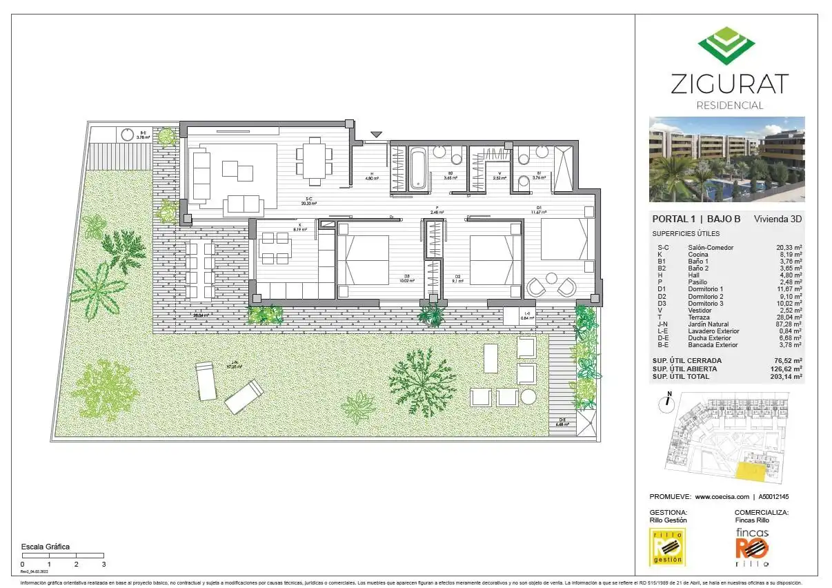 Planta baixa en venda en Zaragoza amb Jardí privat, Terrassa i Traster