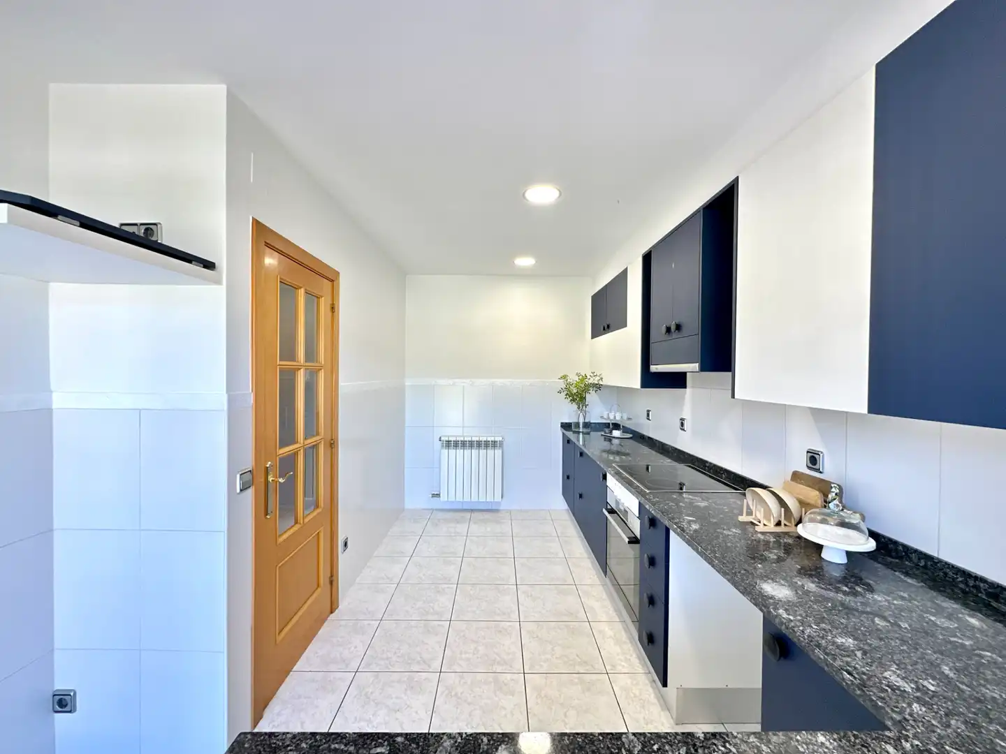 Küche von Einfamilien-Reihenhaus zum Verkauf in Taradell mit Heizung, Privatgarten und Terrasse