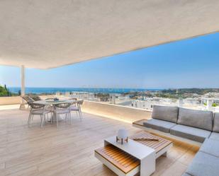 Terrace of Flat for sale in Estepona  with Air Conditioner, Terrace and Swimming Pool