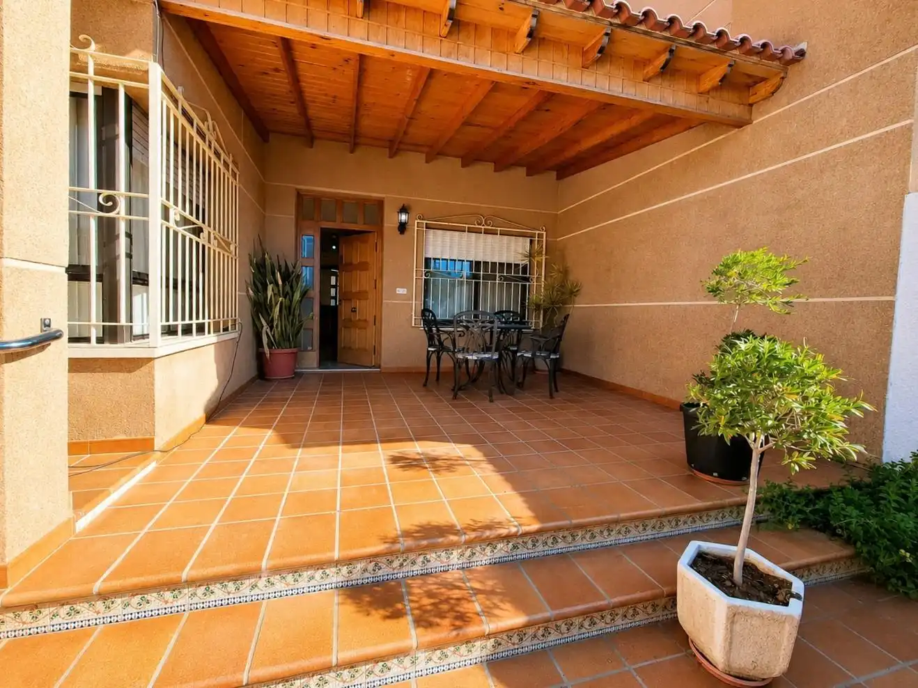Terrassa de Casa adosada en venda en Águilas amb Aire condicionat, Jardí privat i Terrassa