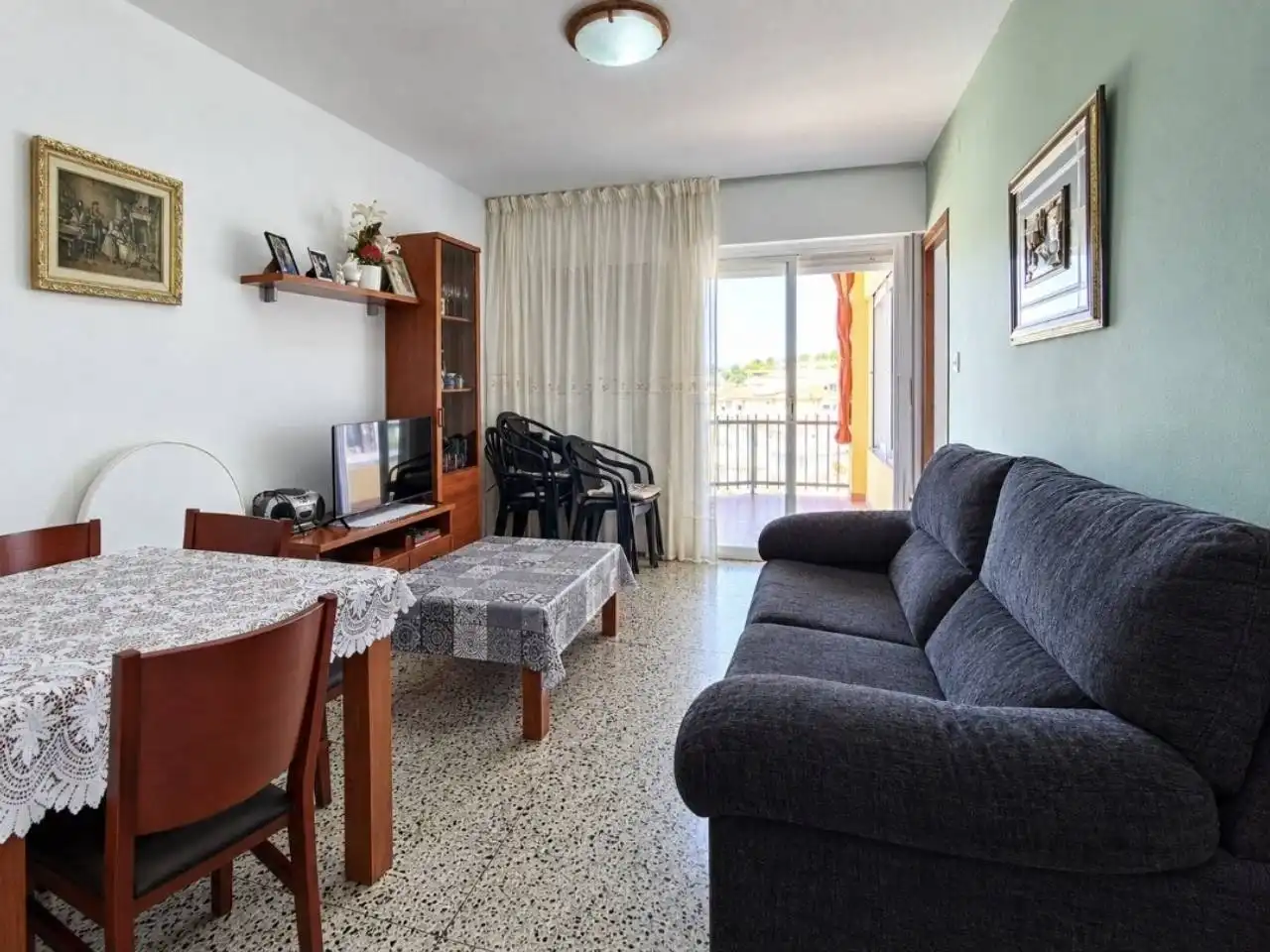 Sala d'estar de Pis en venda en Creixell amb Terrassa i Traster