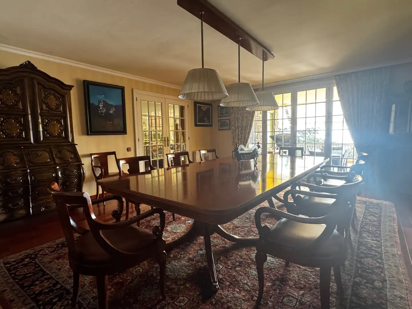 Comedor de Casa o chalet en venta en Badalona con Aire acondicionado, Calefacción y Jardín privado