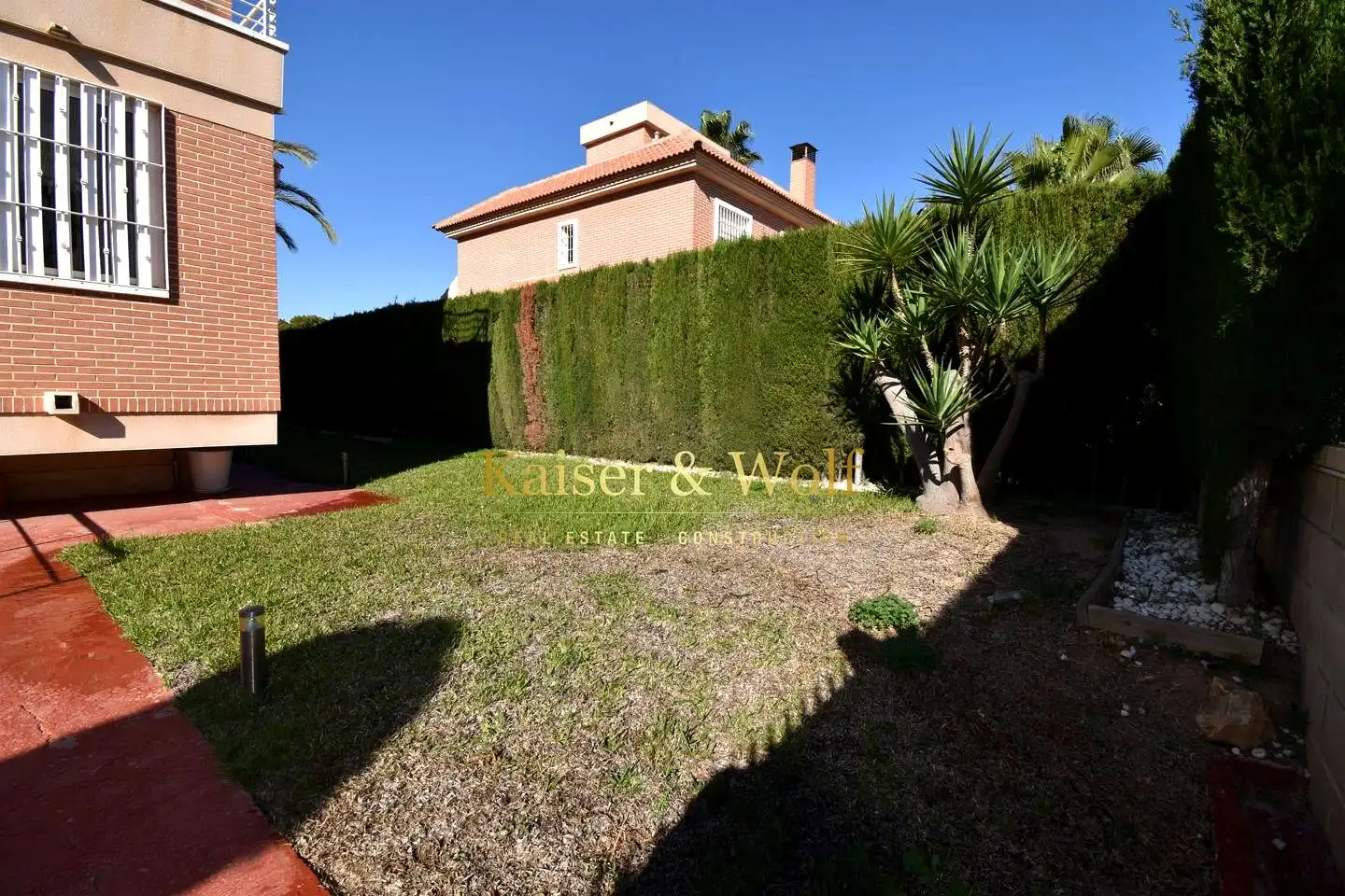 Jardín de Casa o chalet en venta en Santa Pola con Aire acondicionado, Jardín privado y Terraza