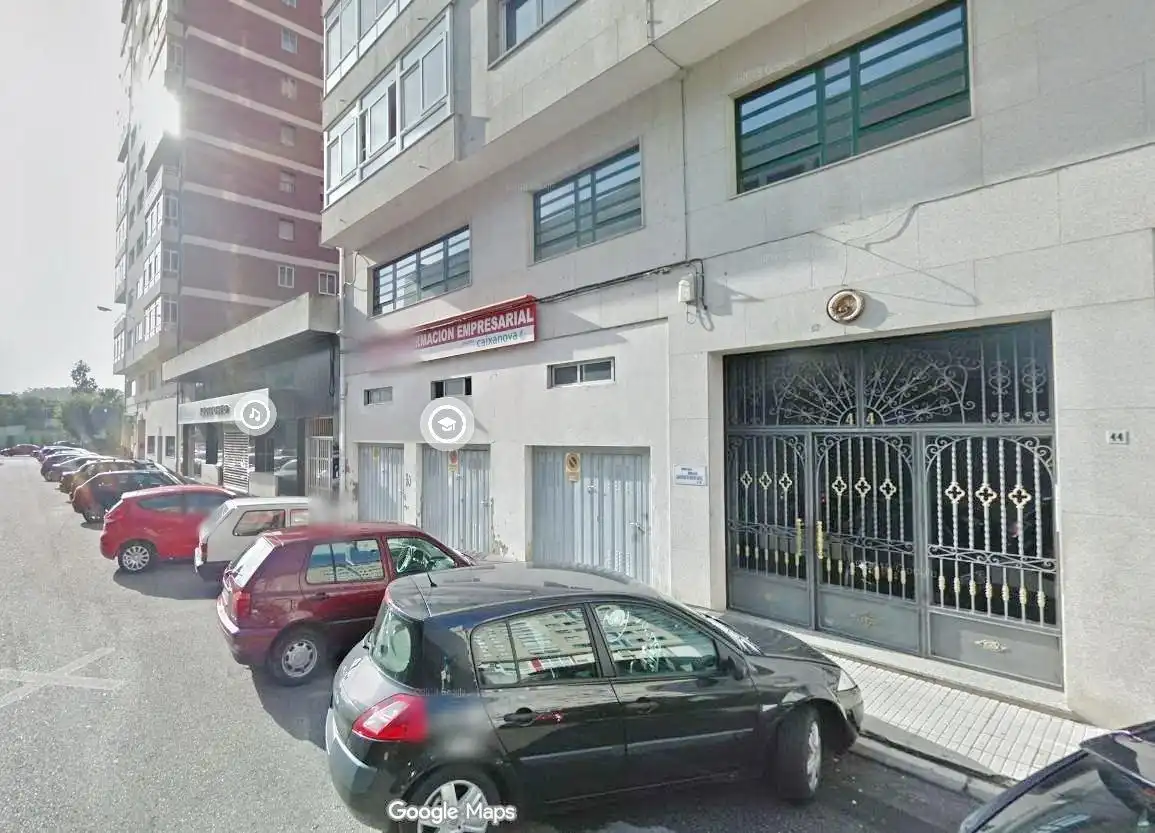 Vista exterior de Piso en venta en Vilagarcía de Arousa