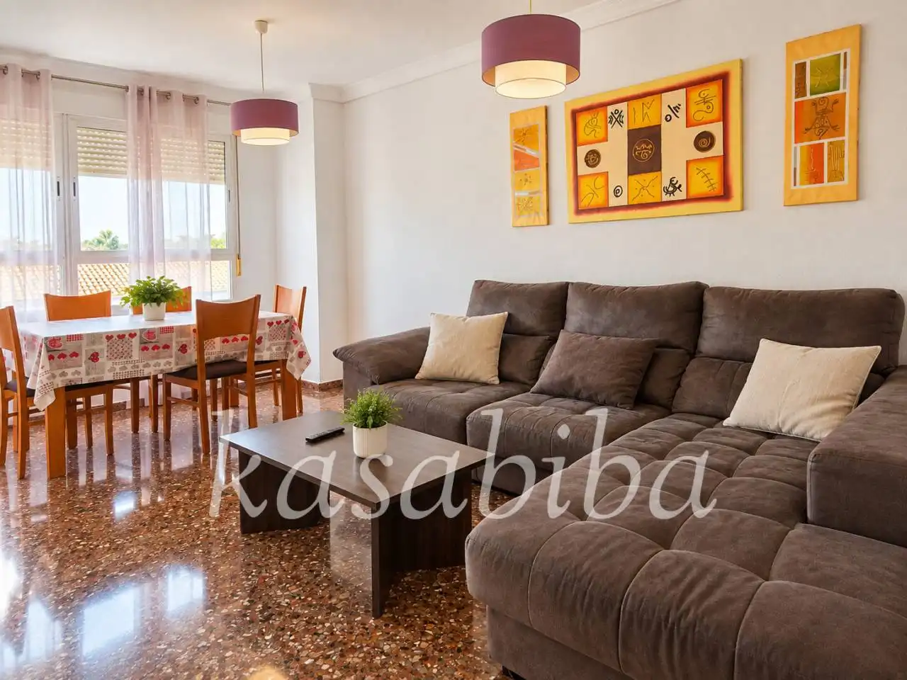 Sala de estar de Piso en venta en Aldaia, Valencia