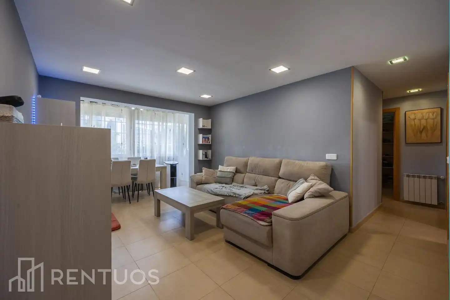 Sala de estar de Piso en venta en Madrid