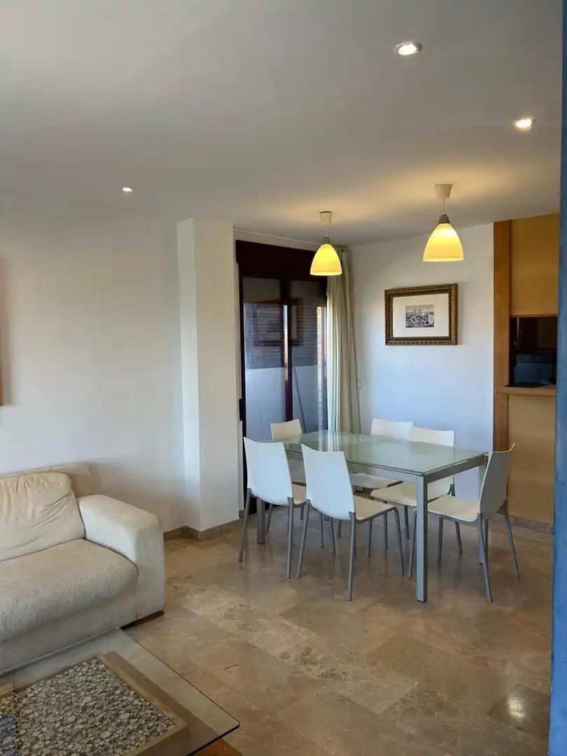 Dining room of Flat for rent in Valencia  with Air Conditioner, Storage room and Furnished
