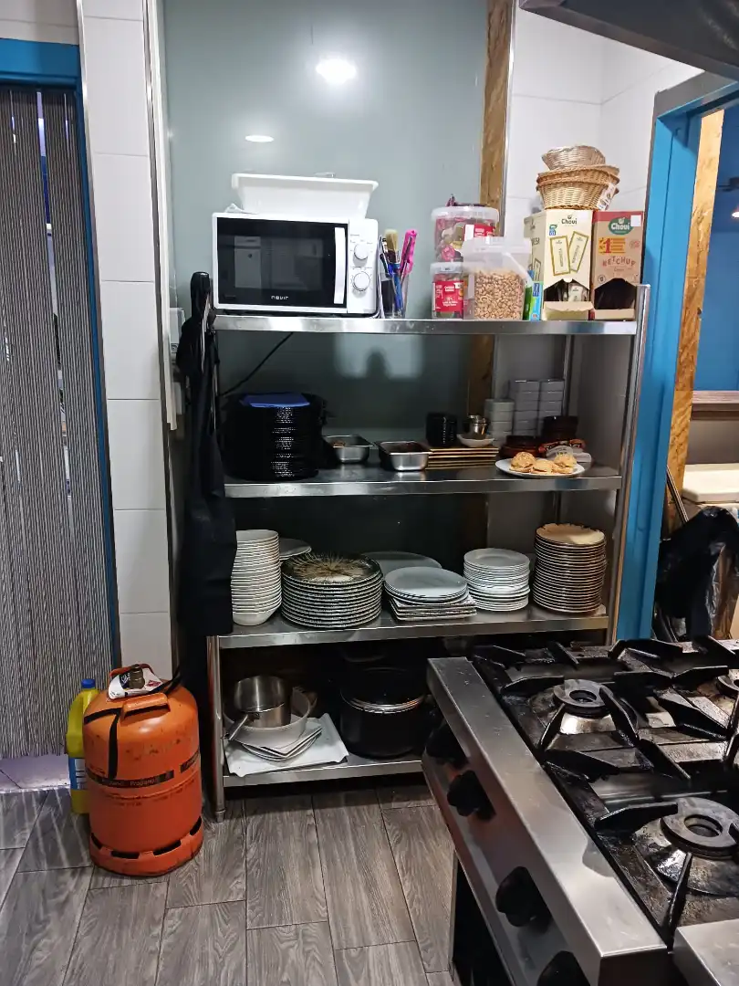 Cocina de Local en traspaso en Ciudad Real con Aire acondicionado, Terraza y Amueblado