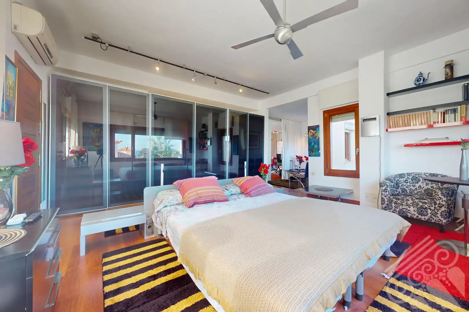 Habitación de Casa o chalet en venta en Mojácar con Aire acondicionado, Jardín privado y Parquet