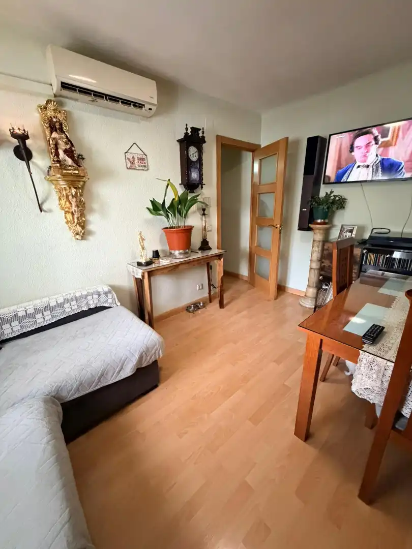 Living room of Flat for sale in Madrid  with Air Conditioner, Heating and Storage room