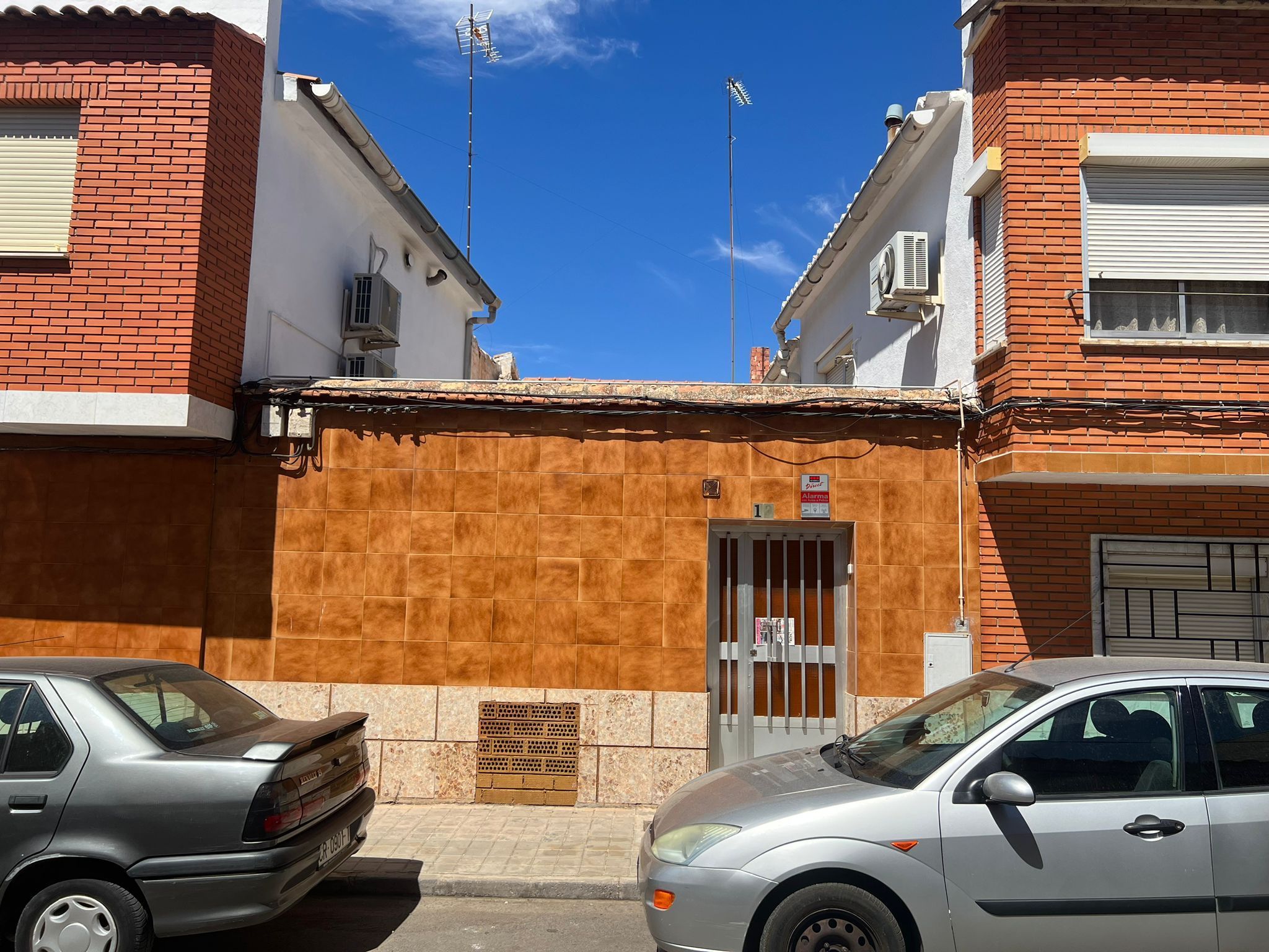 Vista exterior de Casa o xalet en venda en Manzanares