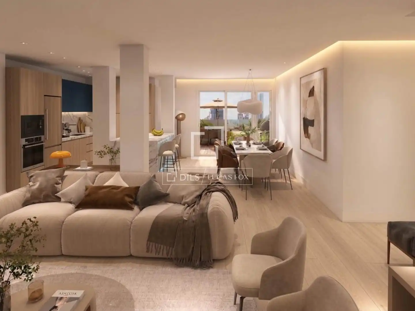 Sala d'estar de Àtic en venda en Madrid amb Aire condicionat, Calefacció i Terrassa
