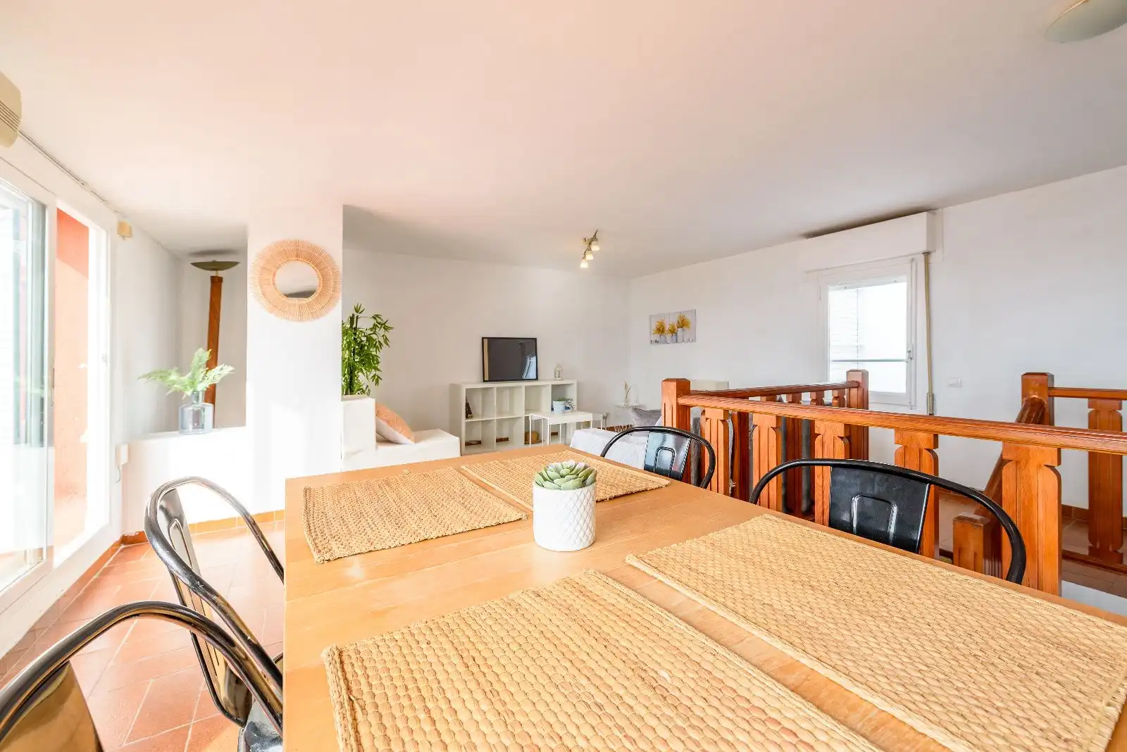 Dining room of Duplexes for sale in Torredembarra  with Air Conditioner and Balcony