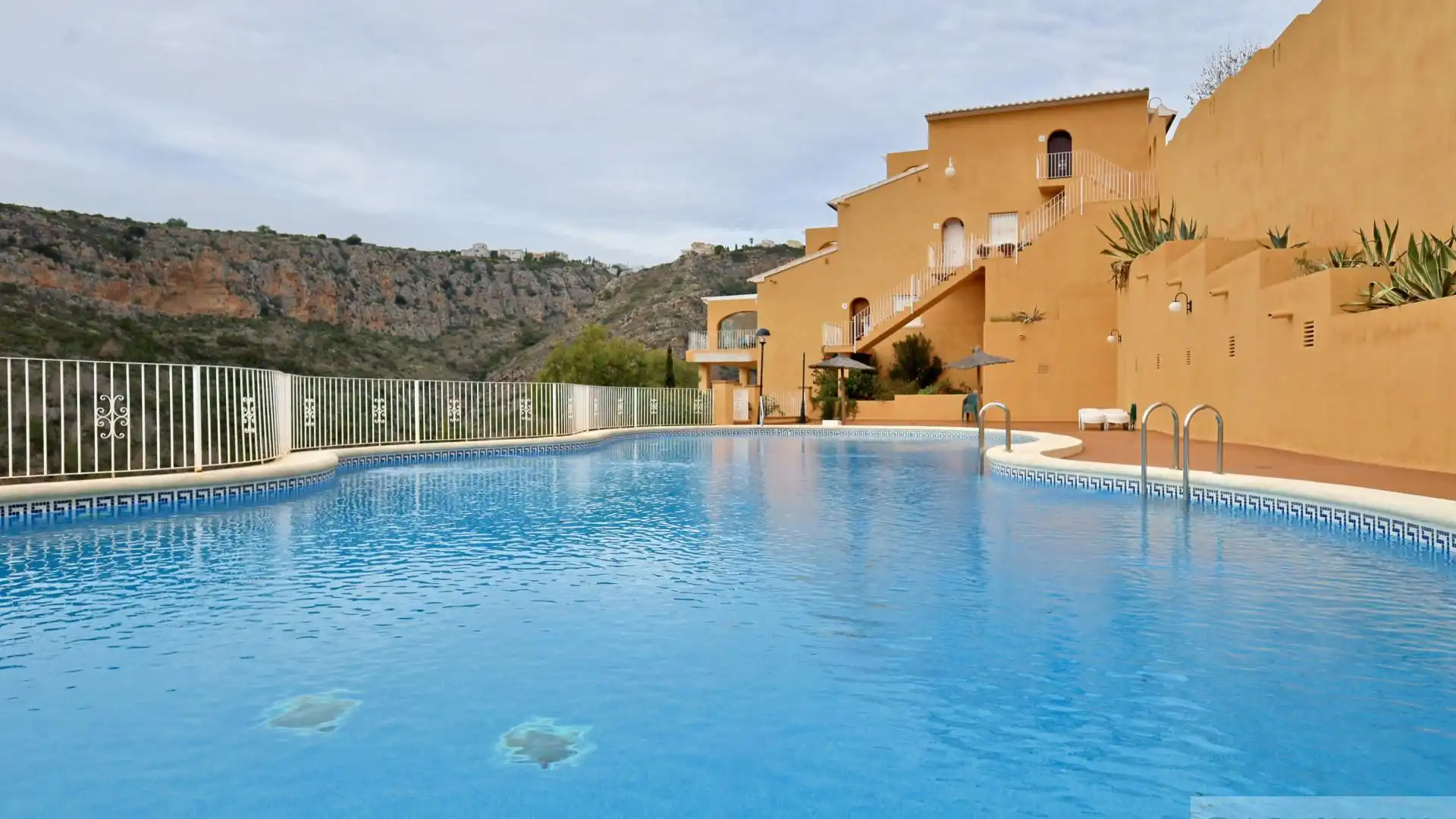 Swimming pool of Apartments for sale in Benitachell / El Poble Nou de Benitatxell  with Air Conditioner, Heating and Community pool
