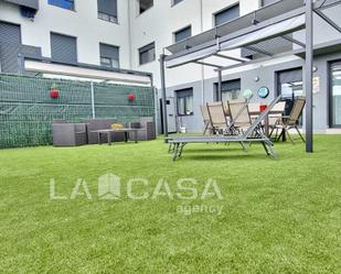 Terrace of Flat for sale in Santovenia de Pisuerga  with Heating, Terrace and Storage room