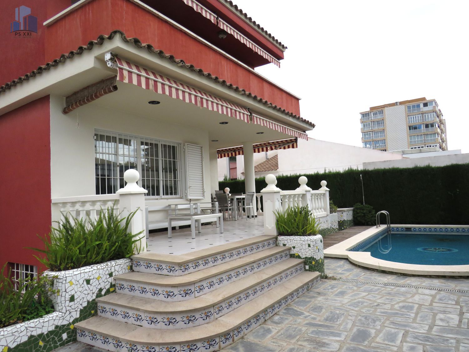 Garden of House or chalet for sale in Benicasim / Benicàssim  with Air Conditioner, Heating and Terrace