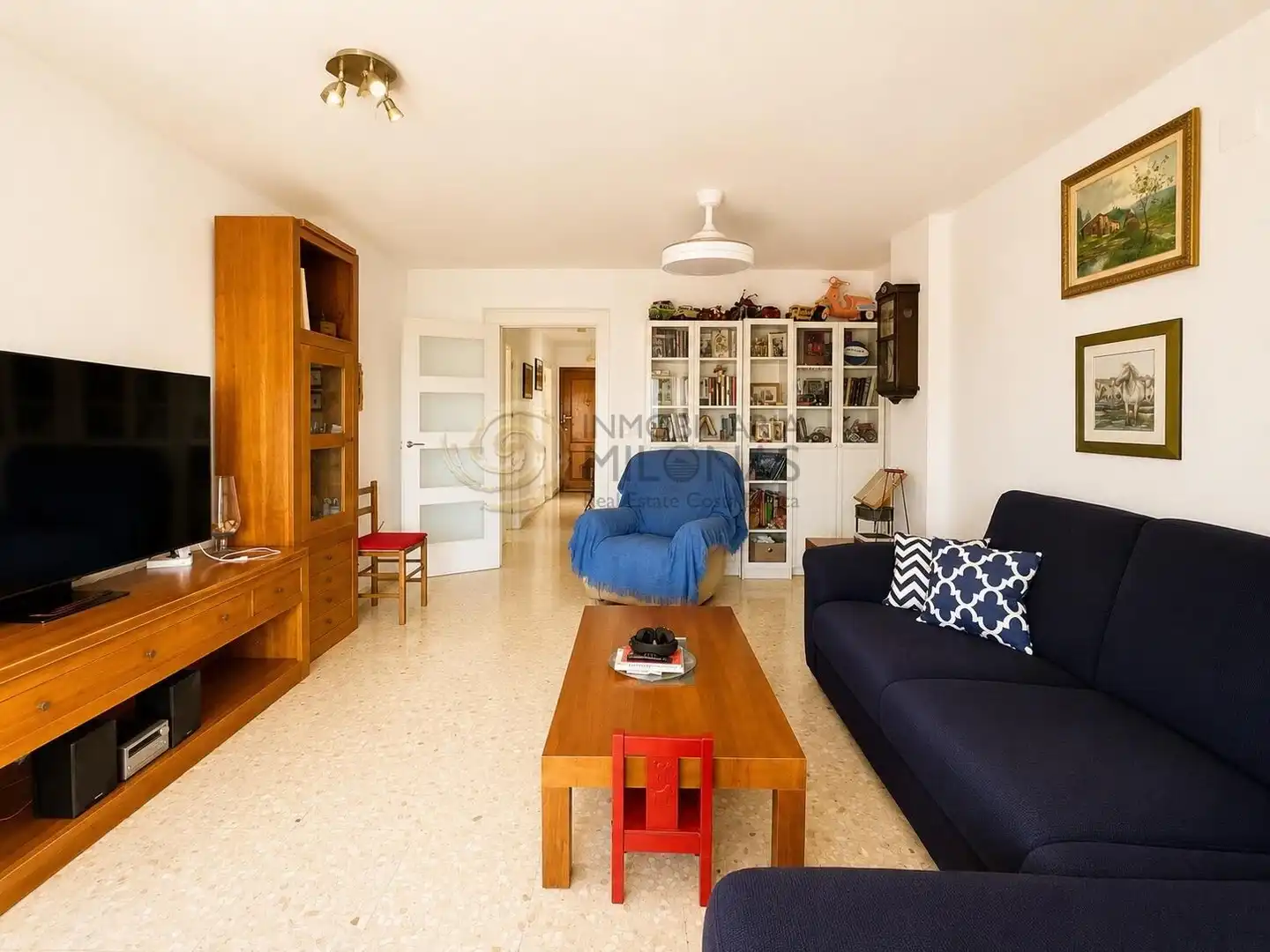 Sala d'estar de Apartament en venda en Benidorm amb Moblat