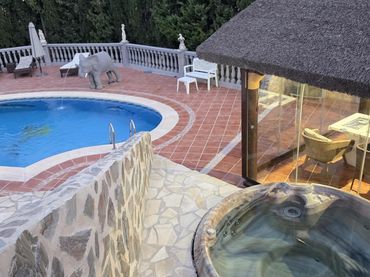Villa con piscina in affitto a Mijas pueblo
