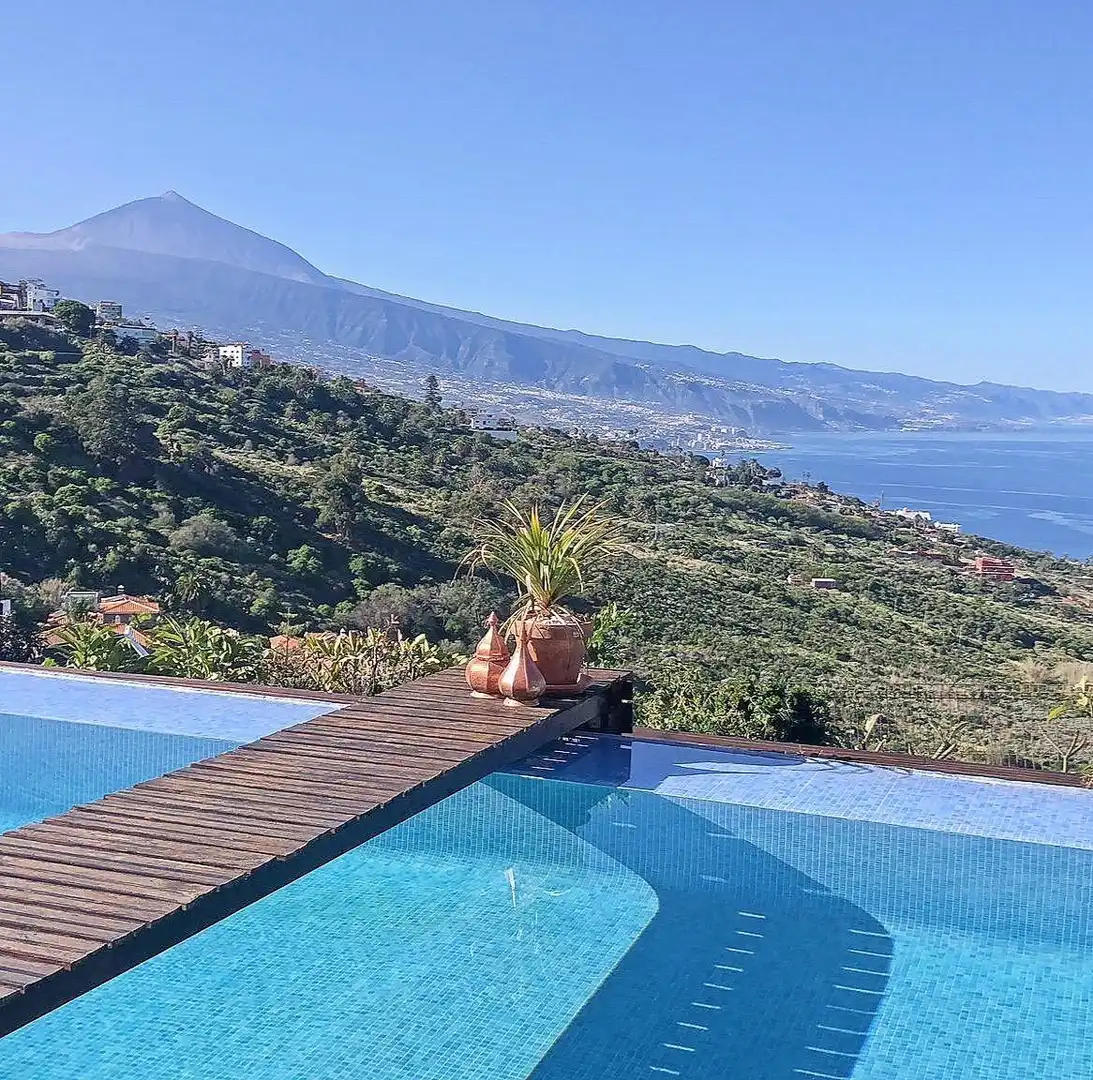 Piscina de Casa o chalet en venta en El Sauzal con Jardín privado, Terraza y Piscina