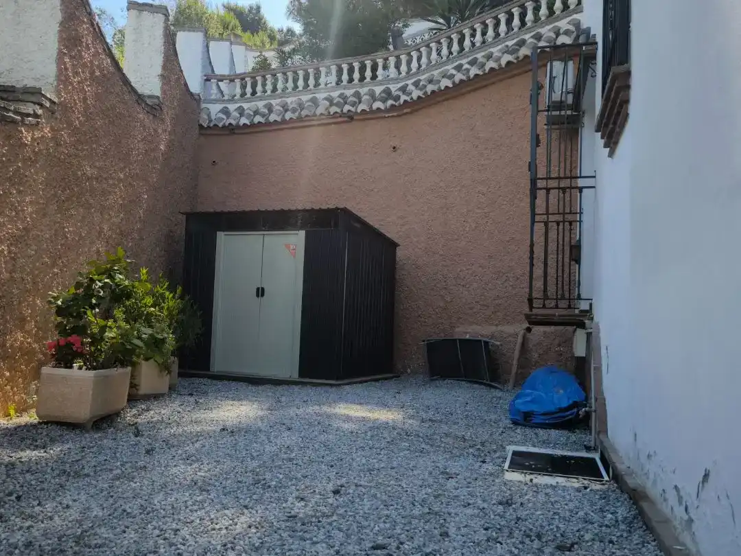 Parking of Flat for sale in Vélez-Málaga  with Air Conditioner, Private garden and Storage room