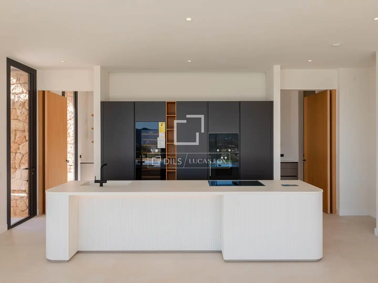 Cocina de Casa o chalet en venta en Santa Eulària des Riu con Aire acondicionado, Jardín privado y Terraza