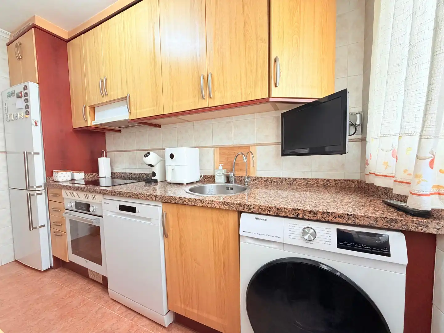 Cocina de Piso en venta en Avilés con Parquet, Trastero y Amueblado