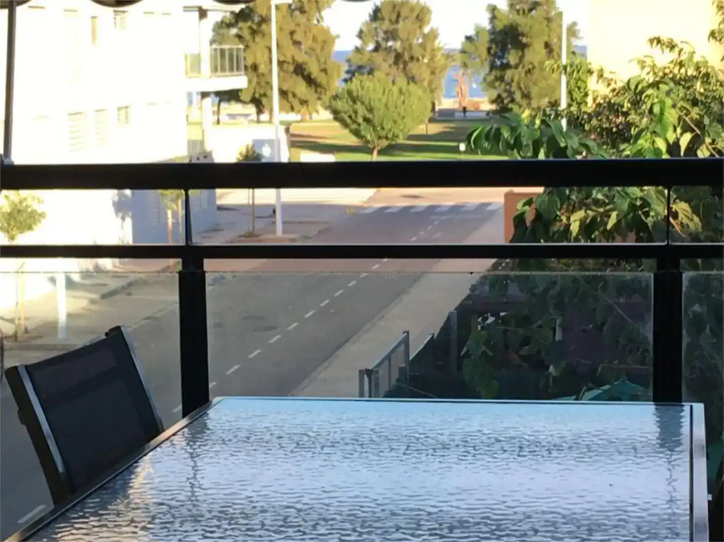Terrassa de Apartament de lloguer en Moncofa amb Piscina