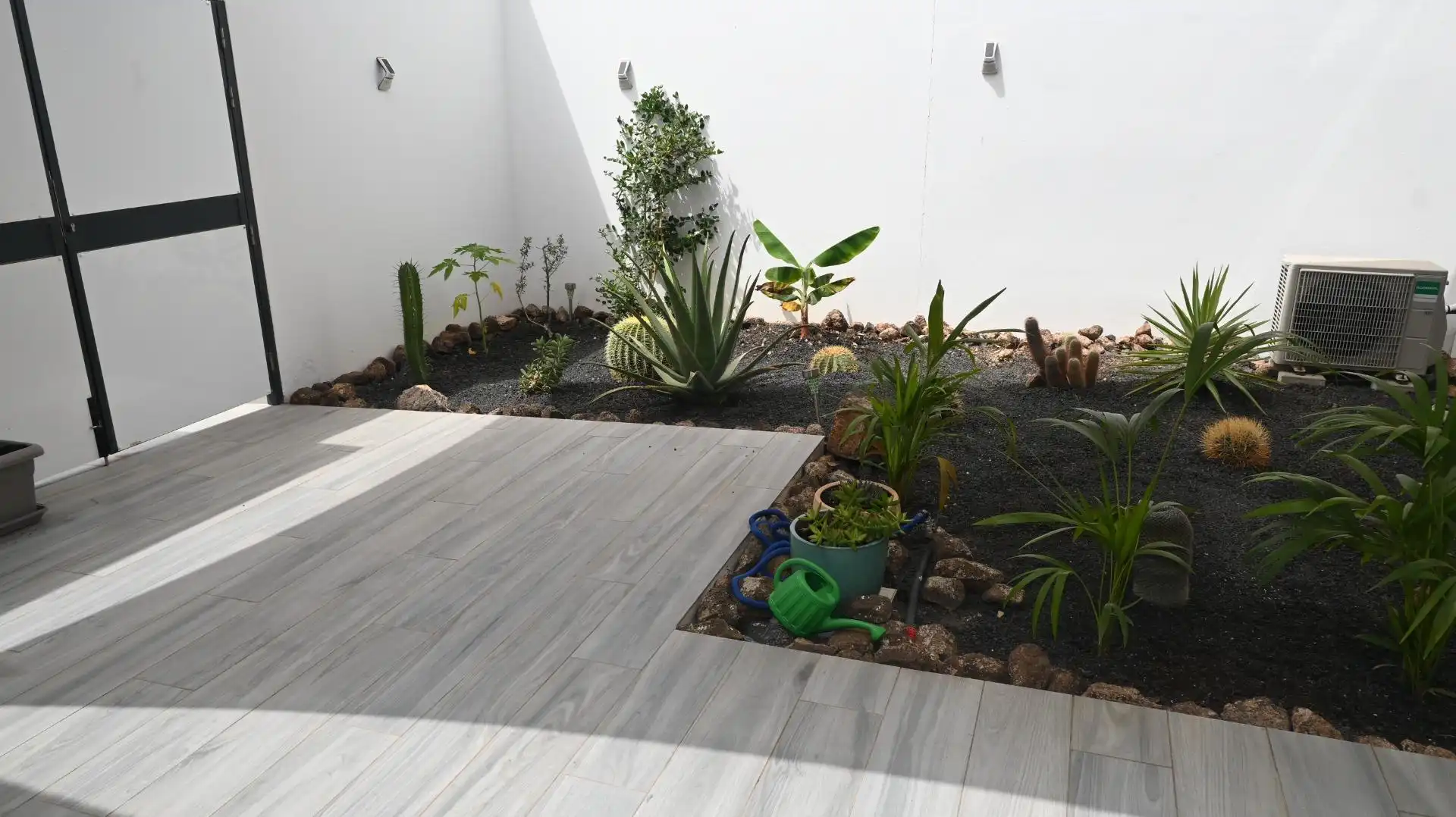 Terraza de Casa adosada en venta en La Oliva con Aire acondicionado, Jardín privado y Terraza