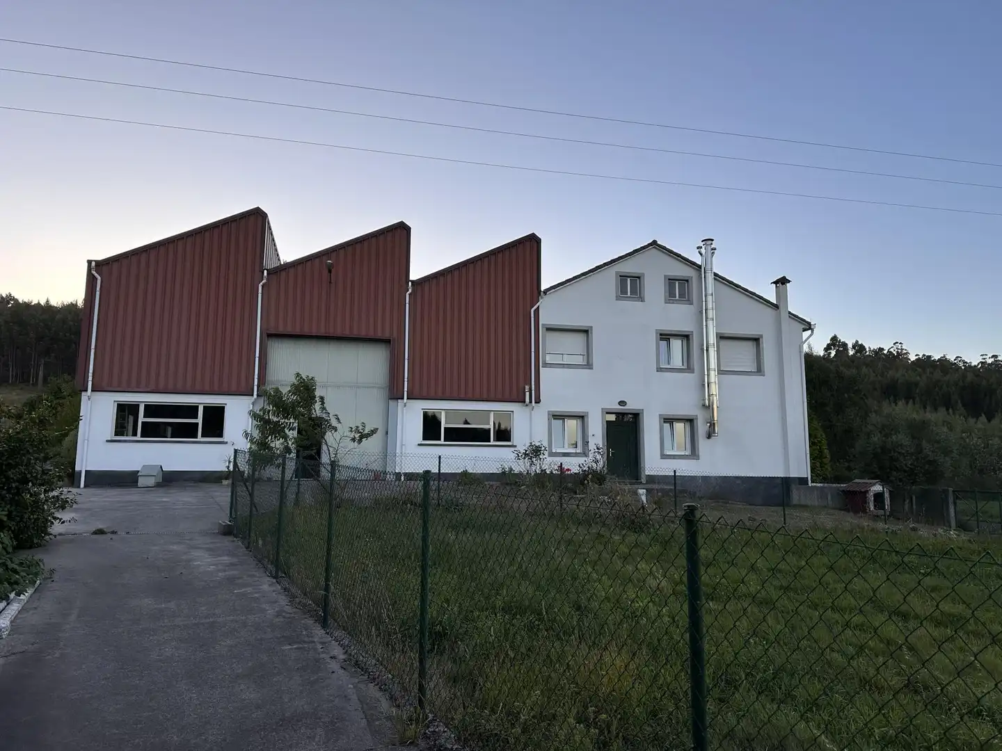 Vista exterior de Finca rústica en venta en A Baña  