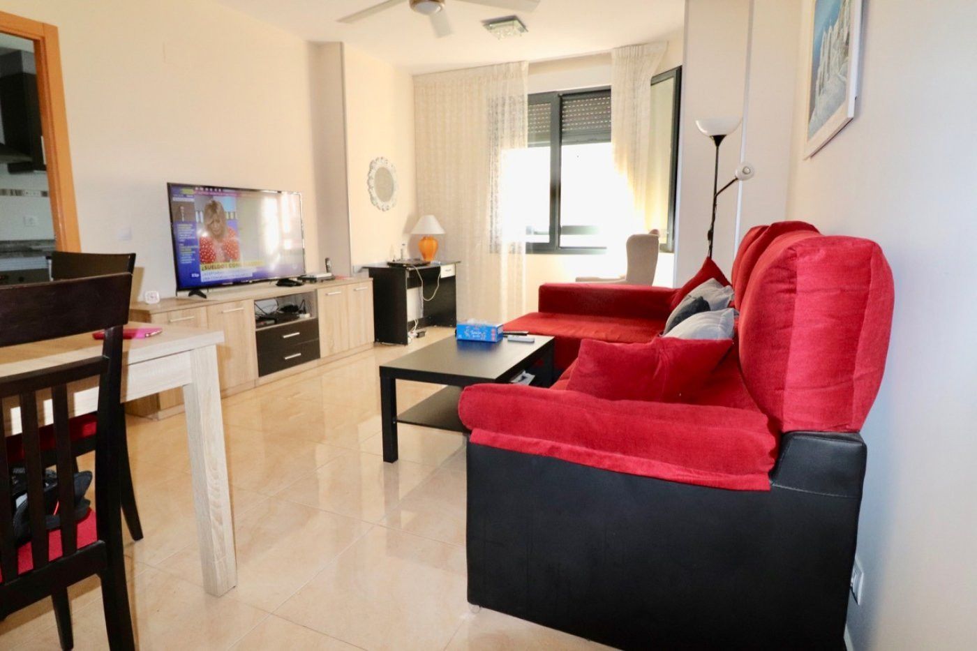 Sala d'estar de Apartament en venda en Benidorm amb Aire condicionat, Calefacció i Balcó