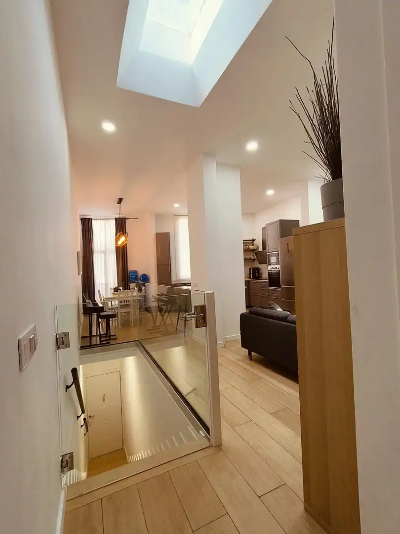 Sala de estar de Piso de alquiler en Santa Cruz de Tenerife con Aire acondicionado y Amueblado