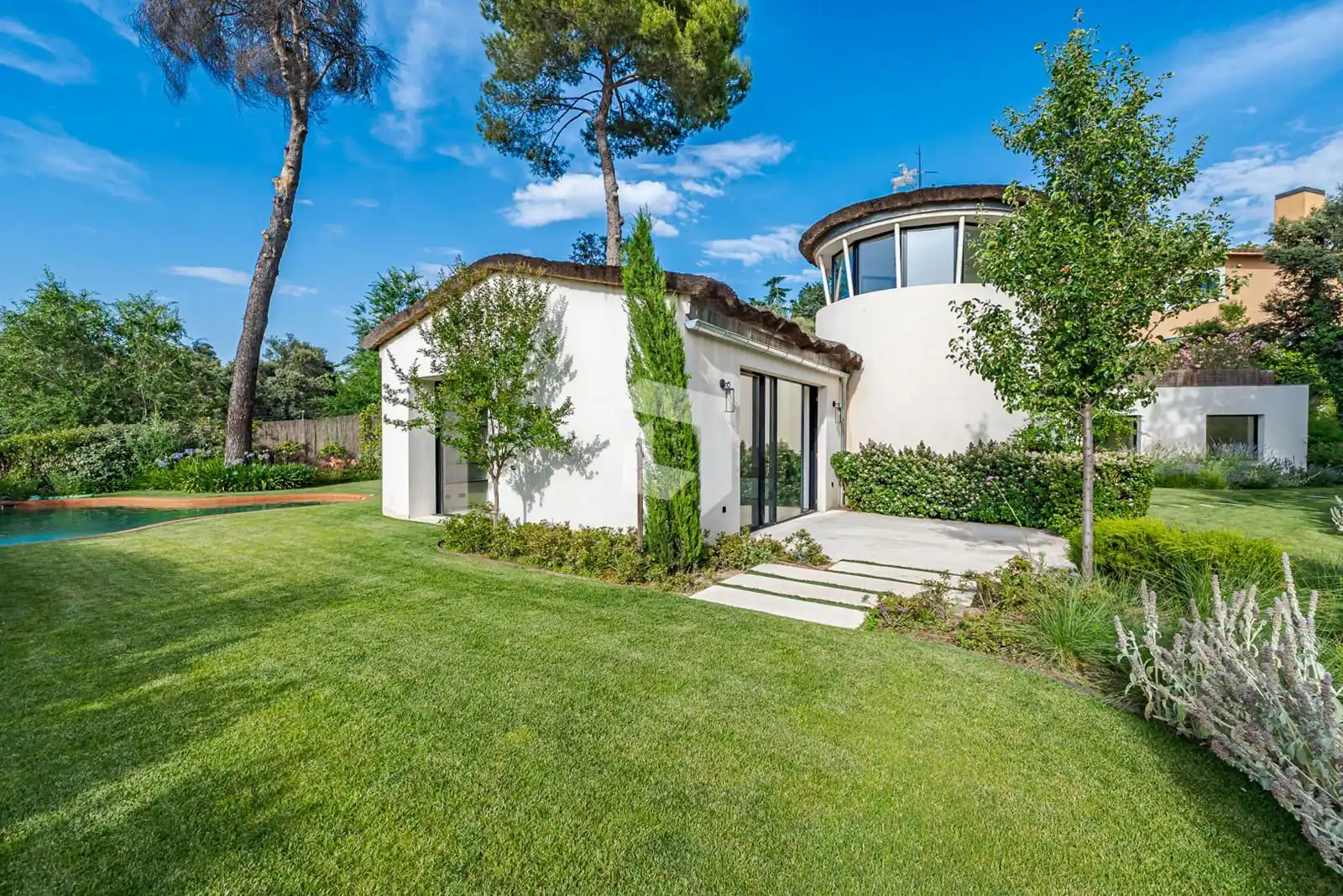 Vista exterior de Casa o chalet de alquiler en Madrid con Aire acondicionado, Calefacción y Terraza