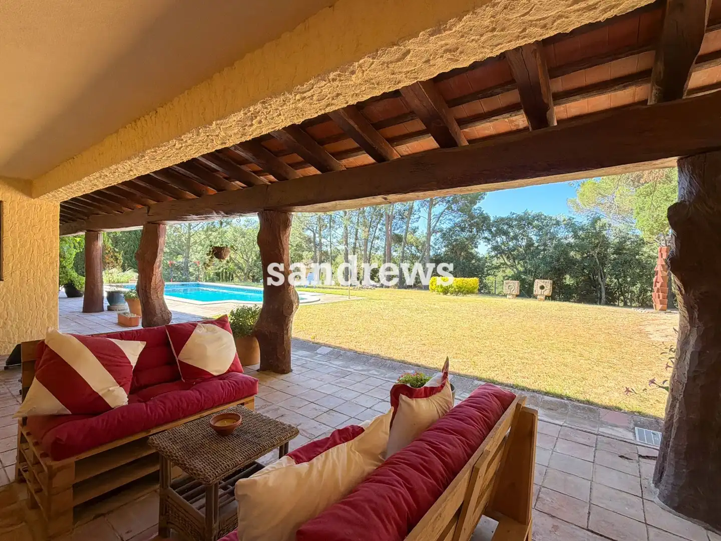 Garden of Houses for sale in Darnius  with Heating, Private garden and Terrace