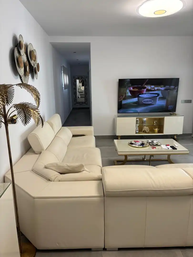 Sala de estar de Casa o chalet en venta en Chiclana de la Frontera con Aire acondicionado, Calefacción y Jardín privado