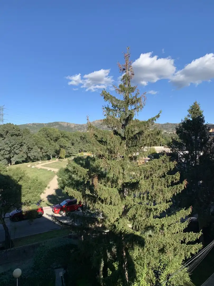 Aparcament de Pis de lloguer en Collado Villalba amb Calefacció, Terrassa i Traster