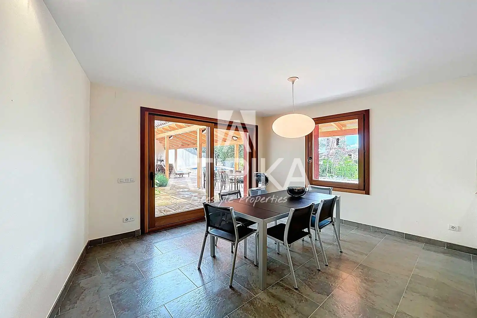 Comedor de Casa o chalet en venta en Gallifa con Calefacción, Terraza y Trastero