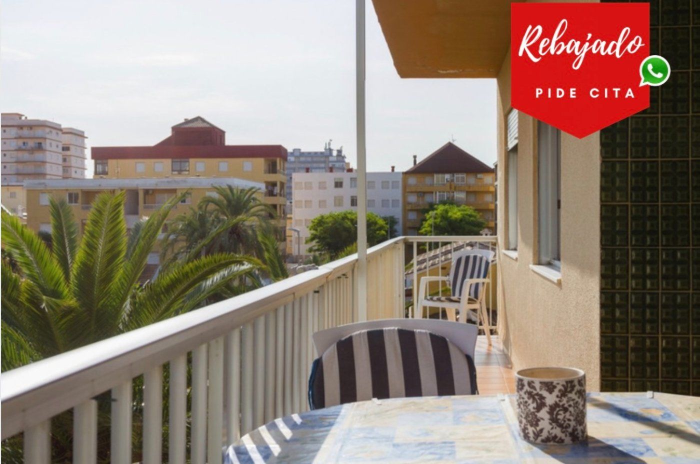 Vista exterior de Apartament en venda en Bellreguard amb Aire condicionat, Terrassa i Balcó
