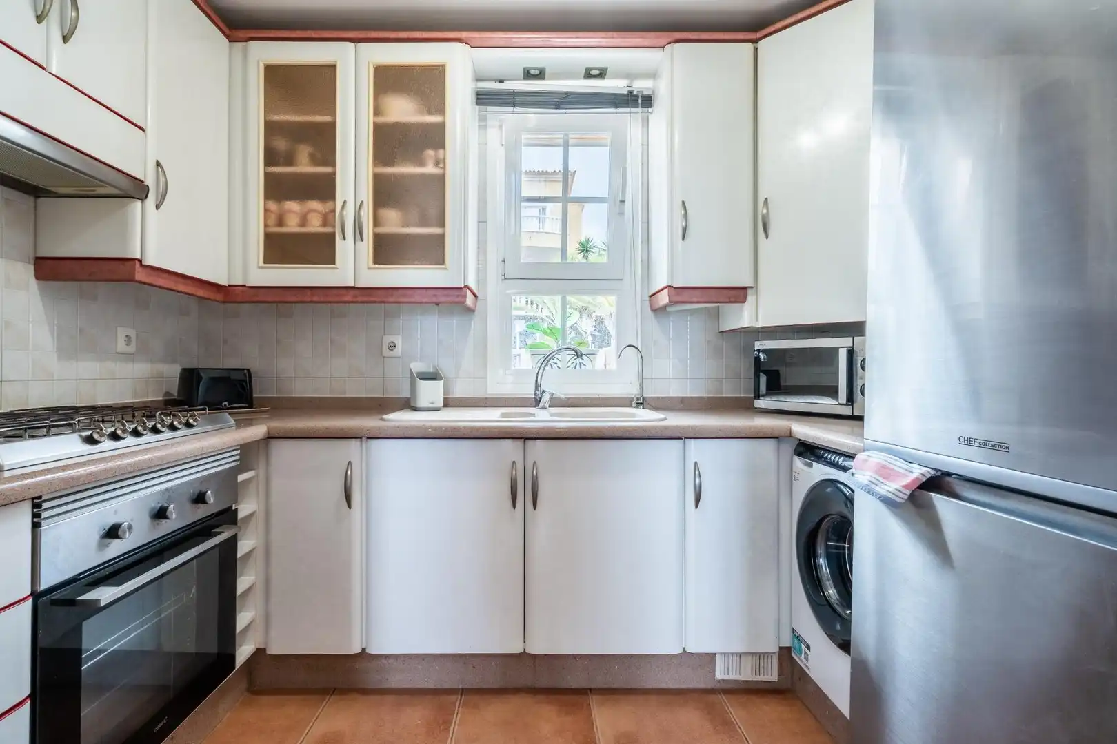 Cocina de Casa adosada de alquiler en Granadilla de Abona con Jardín privado, Terraza y Balcón