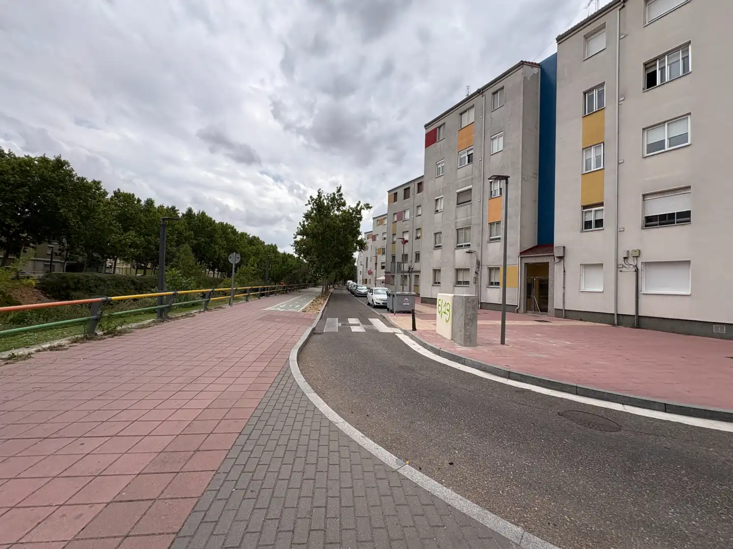 Vista exterior de Pis en venda en Valladolid amb Calefacció