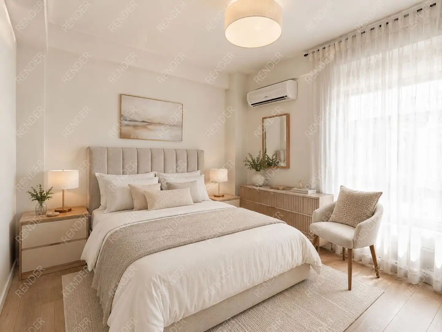 Dormitori de Apartament en venda en Madrid amb Aire condicionat