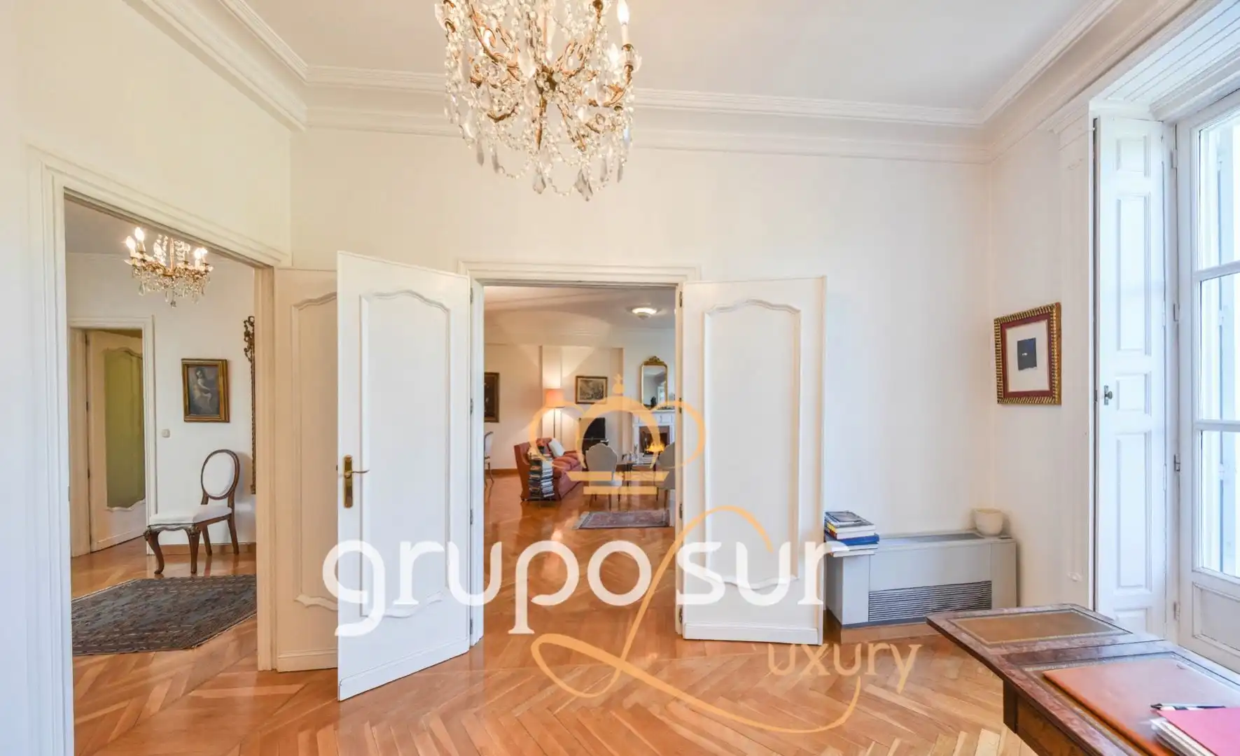Sala d'estar de Pis en venda en Valladolid amb Calefacció, Parquet i Terrassa