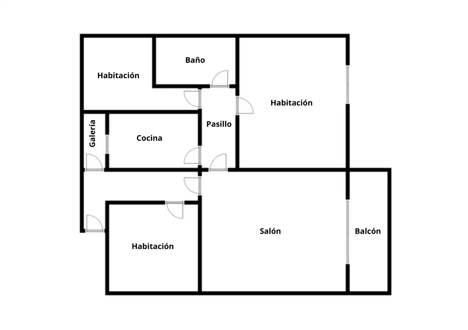 Piso en venta en Terrassa con Aire acondicionado, Calefacción y Horno